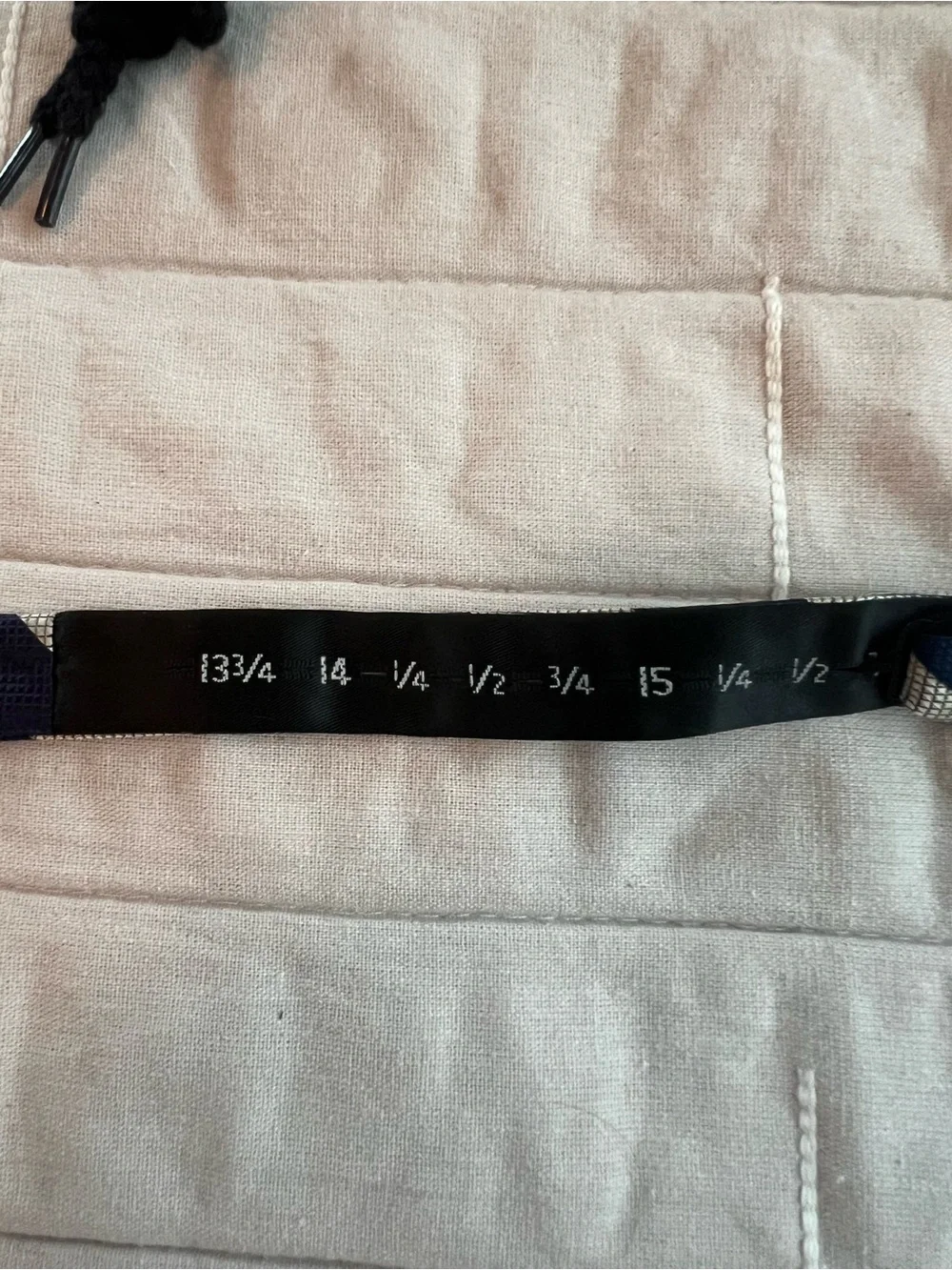 Tommy Hilfiger Navy & Silver Striped Bow Tie (Pre-Tied)